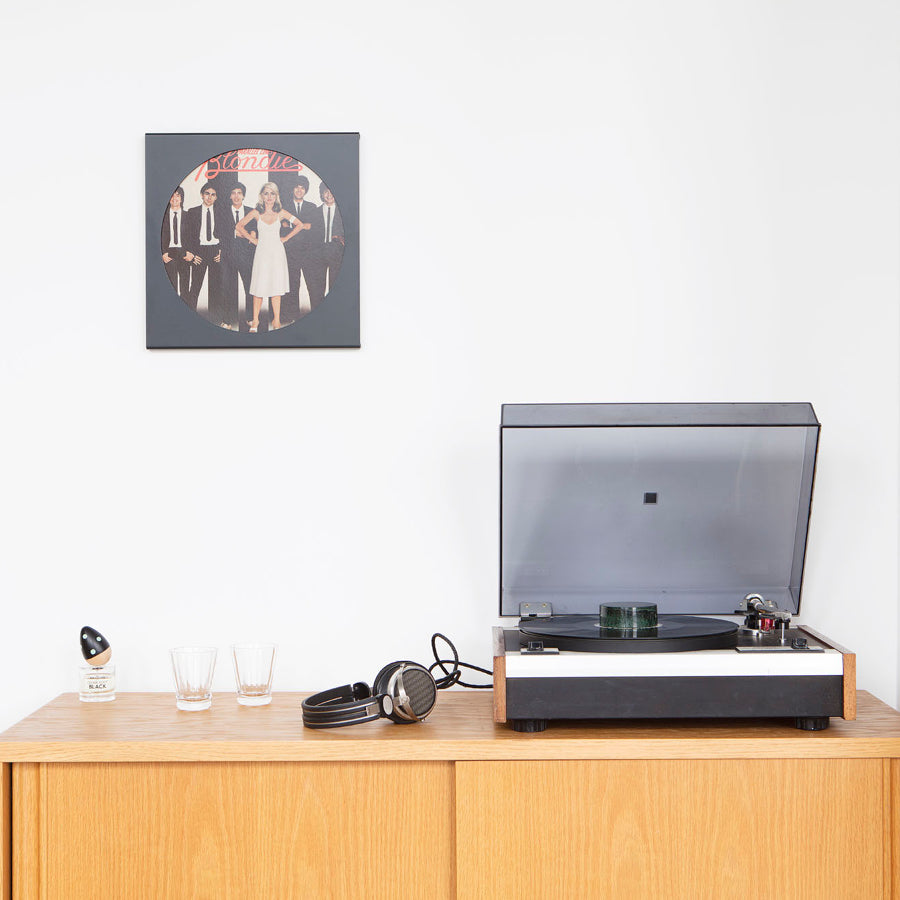 Vinyl Wall Frame - Anthracite - For the record vinyl storage